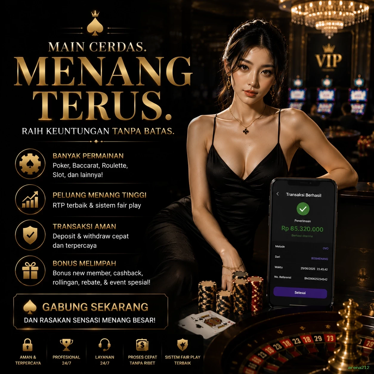 Mengulas Keunggulan Permainan di Situs arena212