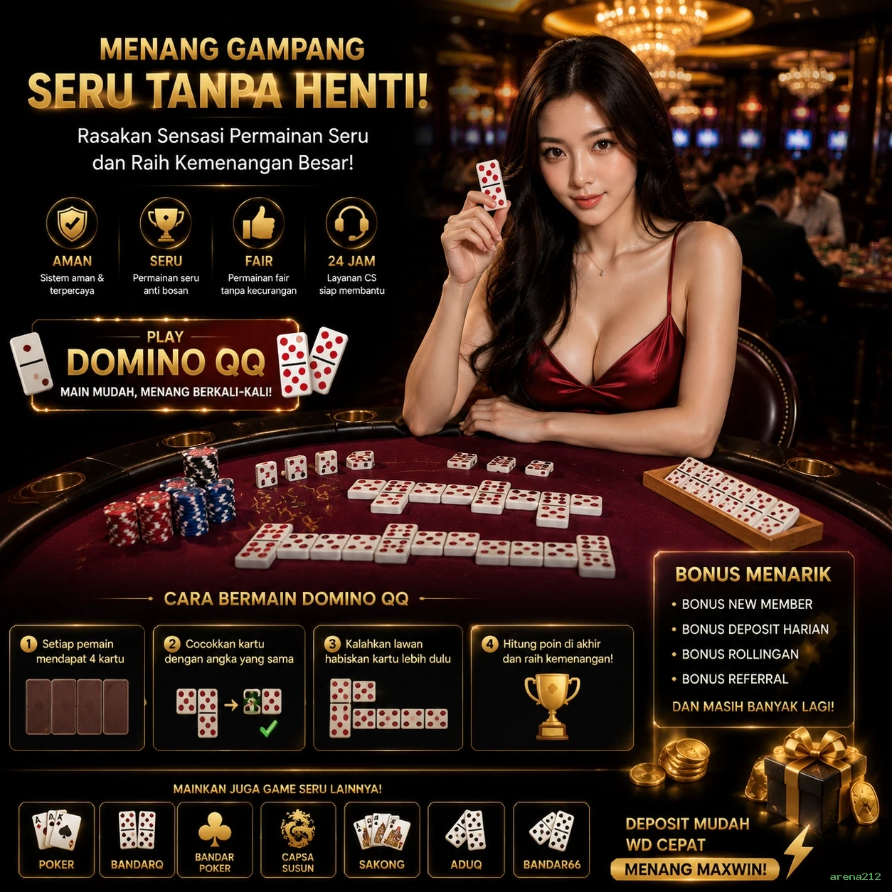 arena212 Bonus Menarik